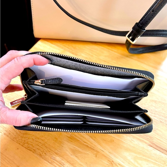 Kate Spade Staci - Lg Satchel, Lg Continental Wallet ,and Med L-Zip Card Holder - Picture 8 of 11